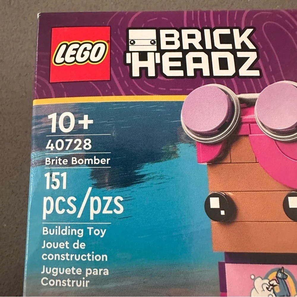 LEGO BrickHeadz 40728 Brite Bomber – Fortnite – 151 Pieces – Promotional Set